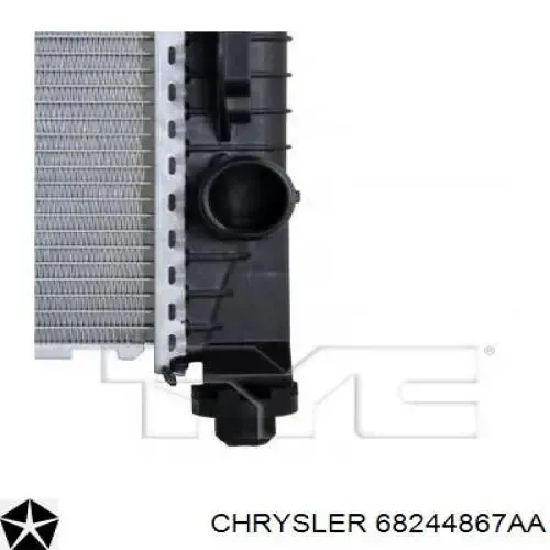 Радіатор FP38A477AV AVA