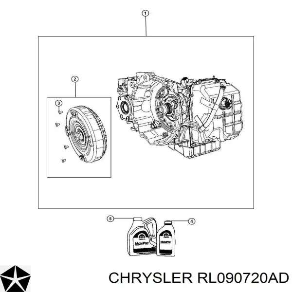 КПП в зборі Dodge Journey 
