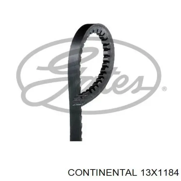 Ремінь генератора 13X1184 Continental/Siemens