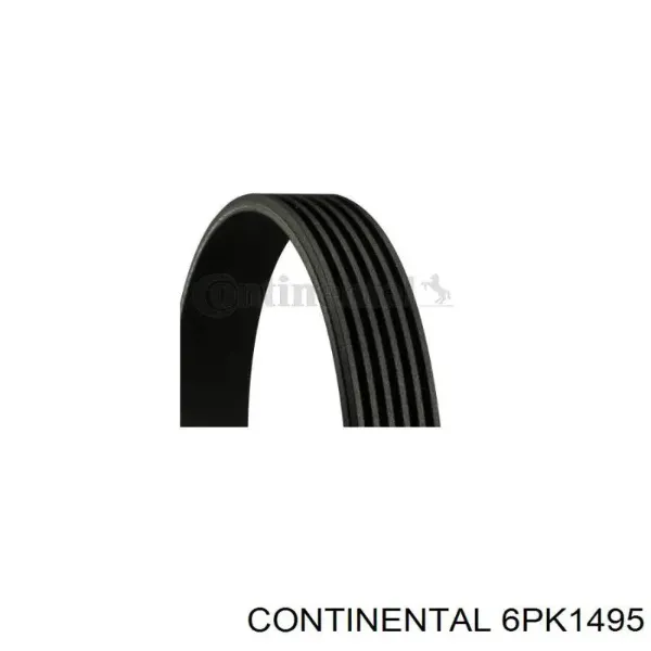 Ремінь генератора 6PK1495 Continental/Siemens