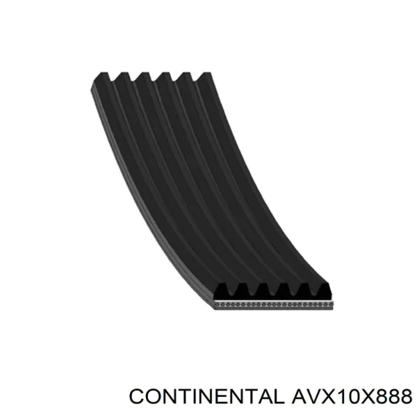Ремінь генератора AVX10X888 Continental/Siemens
