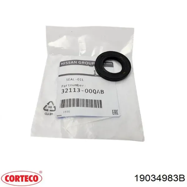 Сальник хвостовика 19034983 Corteco