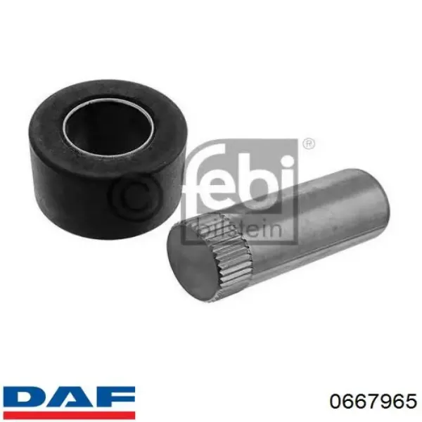 Ремкомплект гальмівних колодок 0667965 DAF