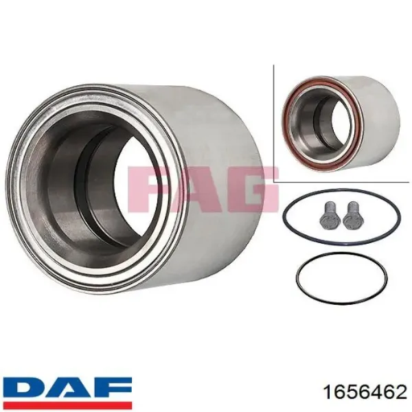 Підшипник задньої ступиці 1656462 DAF