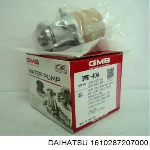 Помпа 1610287207000 Daihatsu