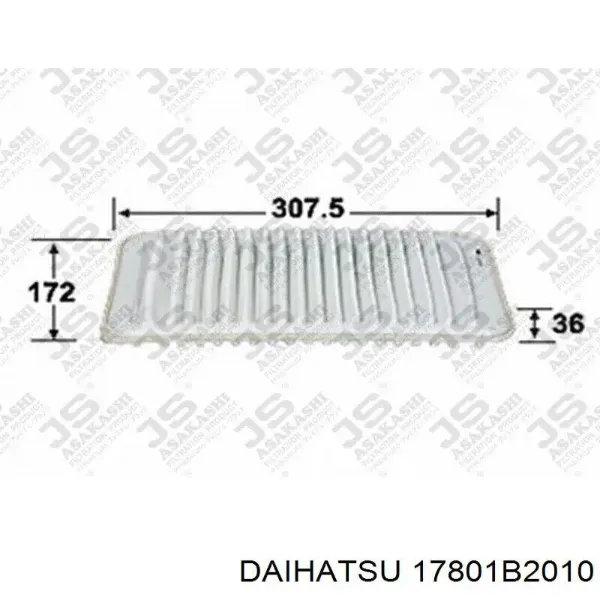 Повітряний фільтр 17801B2010 Daihatsu