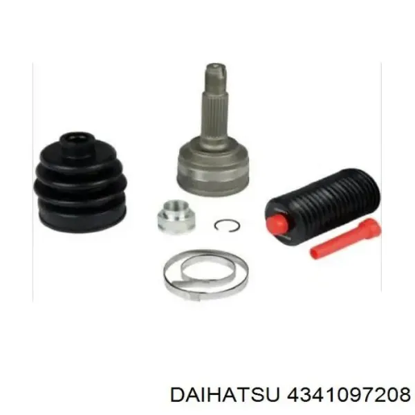 ШРУС зовнішній передній 4341097208 Daihatsu