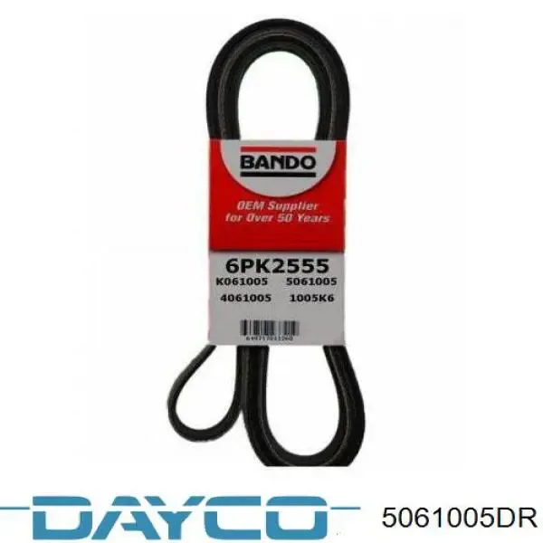 Ремінь генератора 5061005DR Dayco