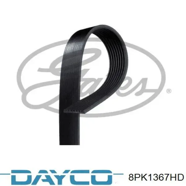 Ремінь генератора 8PK1367HD Dayco