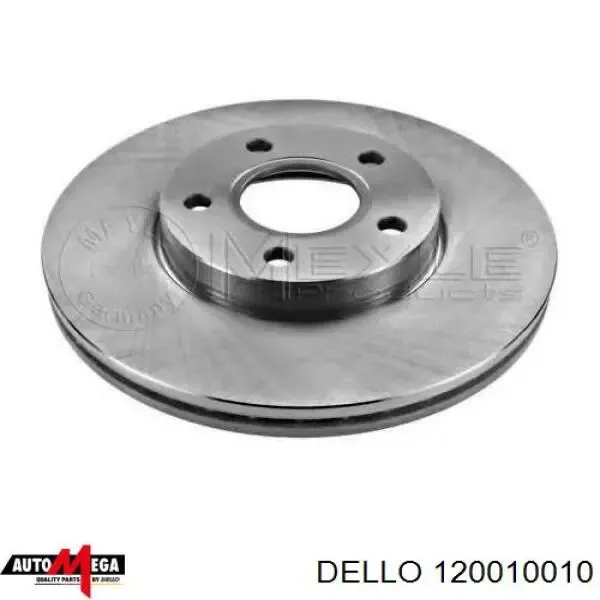 Гальмівні диски передні 120010010 Dello/Automega
