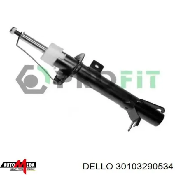 Амортизатор передній, правий 30103290534 Dello/Automega