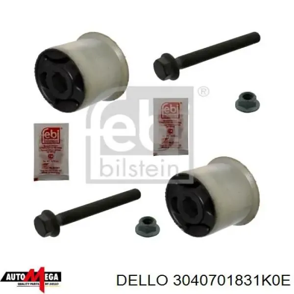 Сайлентблок переднього важеля 3040701831K0E Dello/Automega