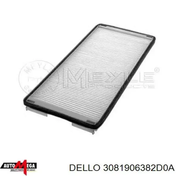 Фільтр салону 3081906382D0A Dello/Automega