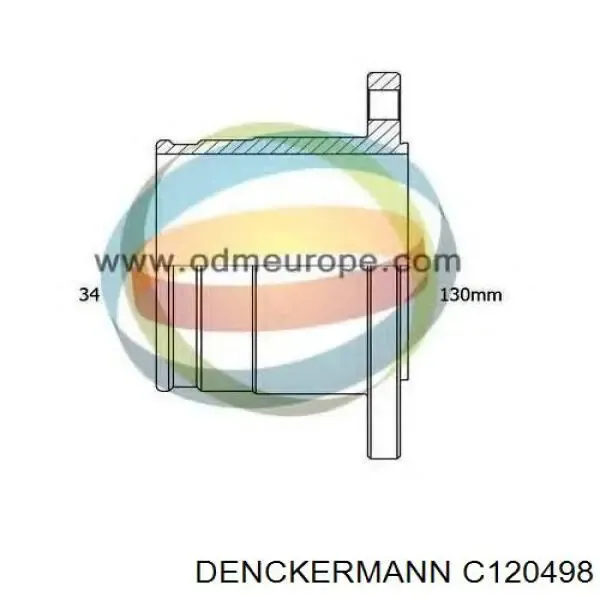 Граната внутрішня ліва C120498 Denckermann