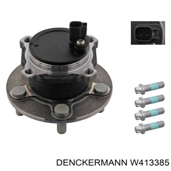 W413385 Denckermann Маточина задня