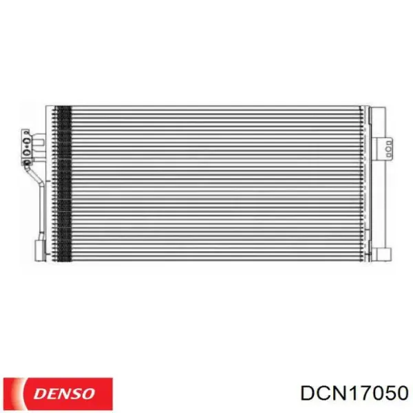 Конденсатор кондиціонера Denso DCN17050 ціна, від