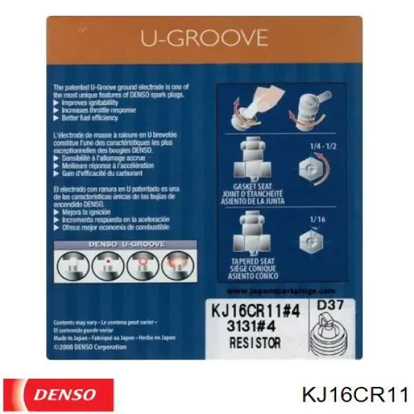 Купити KJ16CR11 Denso Свічка запалювання