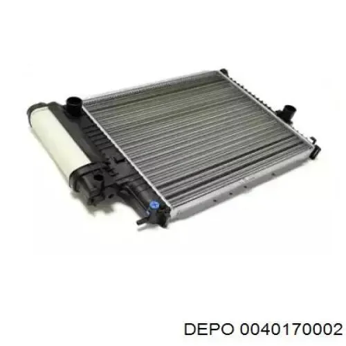 Радіатор 0040170002 Depo/Loro/Abakus