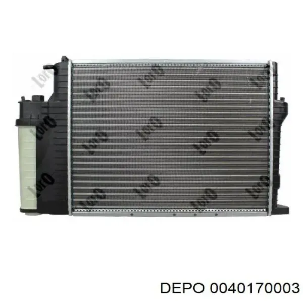 Радіатор 0040170003 Depo/Loro/Abakus