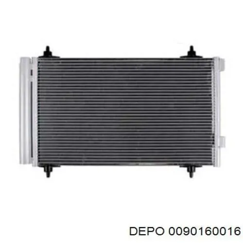 Радіатор кондиціонера 0090160016 Depo/Loro/Abakus