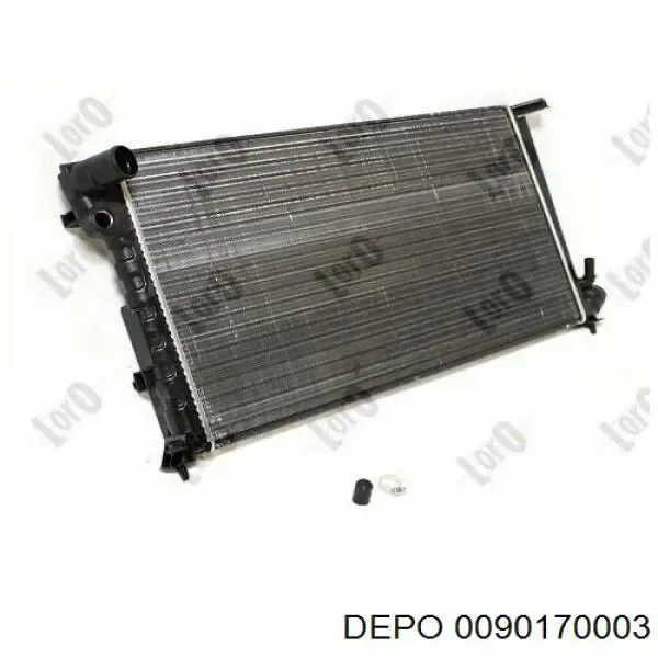 Радіатор 0090170003 Depo/Loro/Abakus