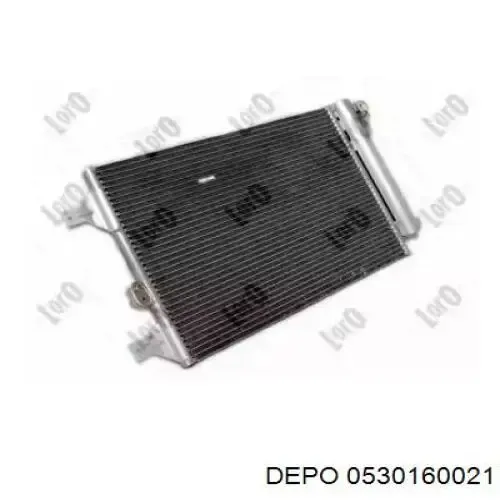 Радіатор кондиціонера 0530160021 Depo/Loro/Abakus