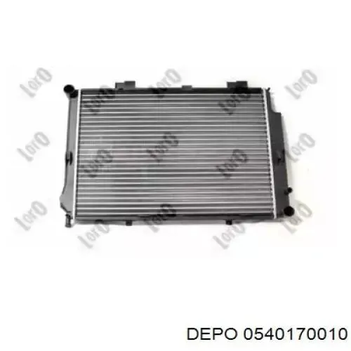 Радіатор 0540170010 Depo/Loro/Abakus