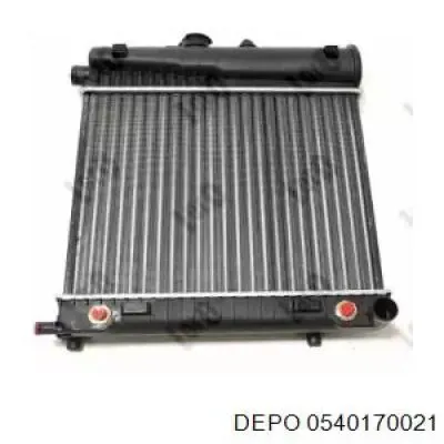 Радіатор 0540170021 Depo/Loro/Abakus