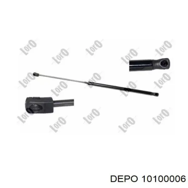 Амортизатор капота 10100006 Depo/Loro/Abakus