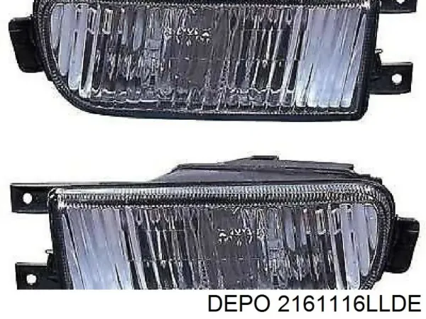 Фара ліва 2161116LLDE Depo/Loro/Abakus