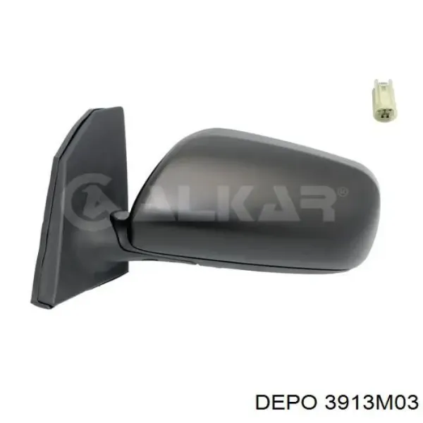 Ліве бокове дзеркало 3913M03 Depo/Loro