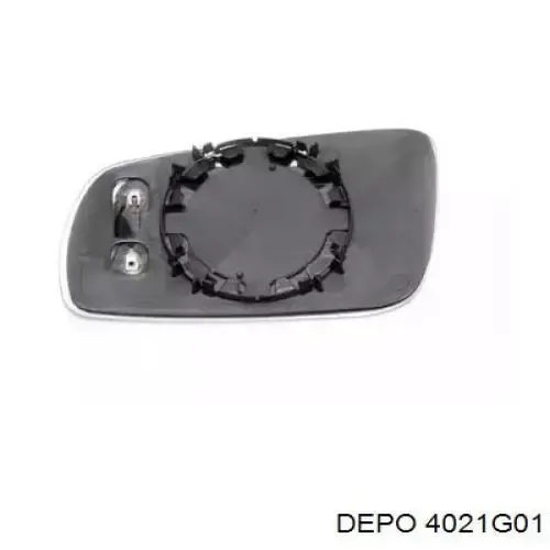 Дзеркальний елемент дзеркала заднього виду, правого 4021G01 Depo/Loro/Abakus
