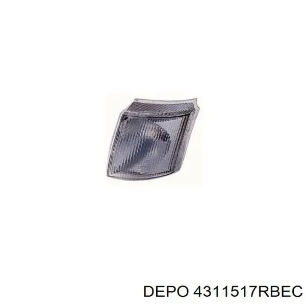 Вказівник повороту правий 4311517RBEC Depo/Loro/Abakus
