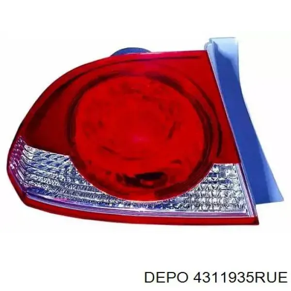 Задня права фара 4311935RUE Depo/Loro/Abakus