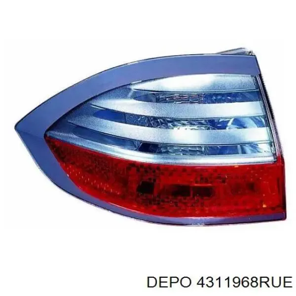 Ліхтар задній правий, зовнішній 328088E Polcar
