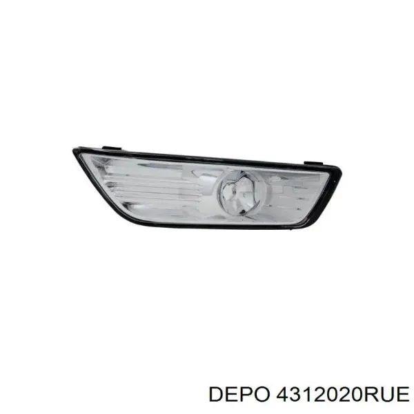 Фара протитуманна, права FP2808H2E Depo/Loro/Abakus