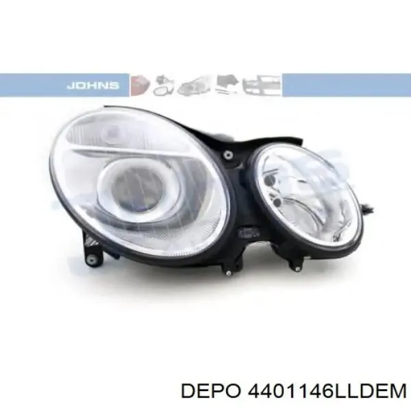 Фара ліва 4401146LLDEM Depo/Loro/Abakus
