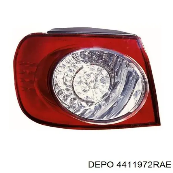 Ліхтар задній правий, зовнішній 4411972RAE Depo/Loro/Abakus