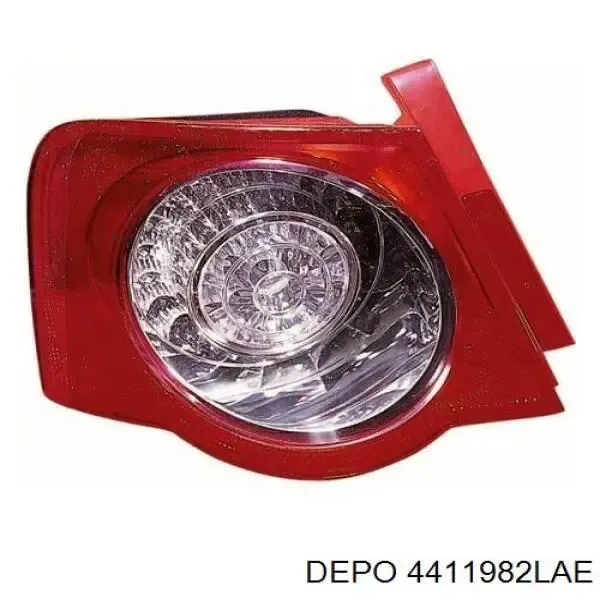 Ліхтар задній лівий, зовнішній 4411982LAE Depo/Loro/Abakus
