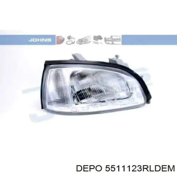Фара права 5511123RLDEM Depo/Loro/Abakus