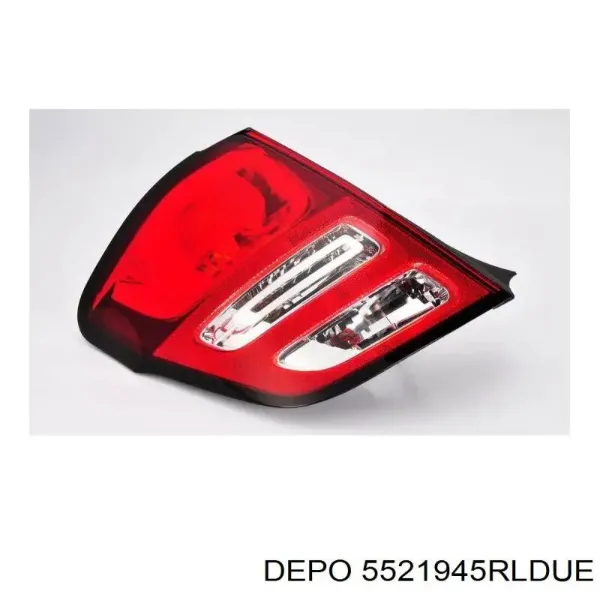 Ліхтар задній правий, зовнішній 5521945RLDUE Depo/Loro/Abakus