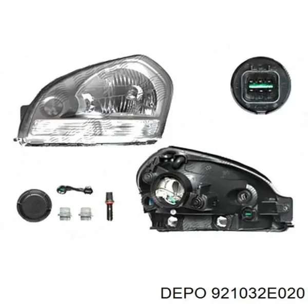 Фари на Hyundai Tucson I JM