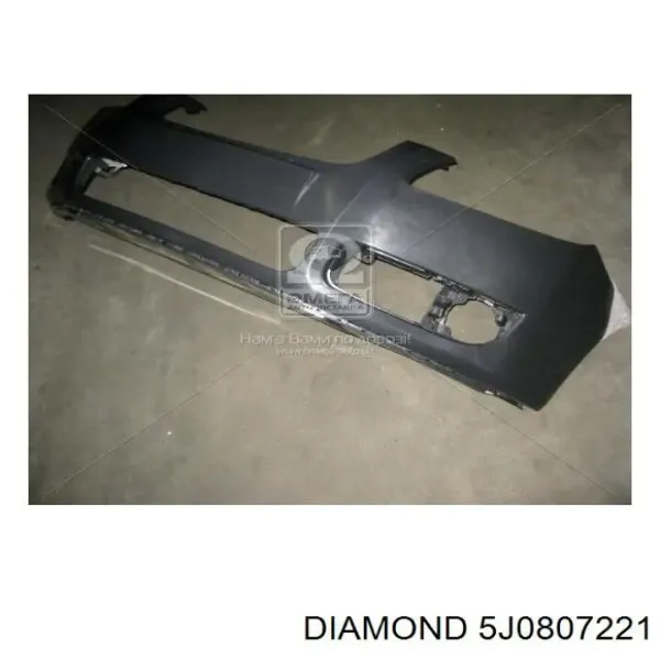 Передній бампер 5J0807221 Diamond/DPA