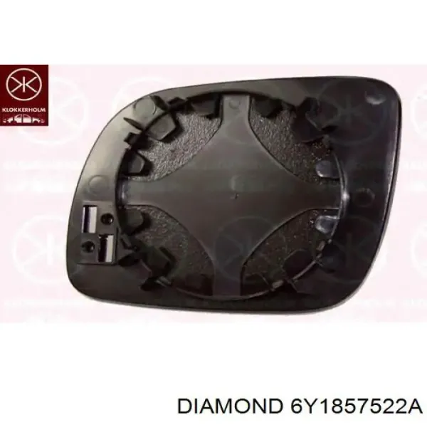 Дзеркальний елемент дзеркала заднього виду, правого 6Y1857522A Diamond/DPA