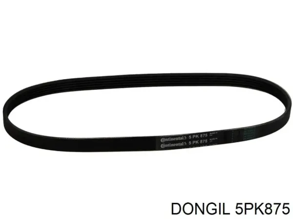 Ремінь генератора 5PK875 Dongil