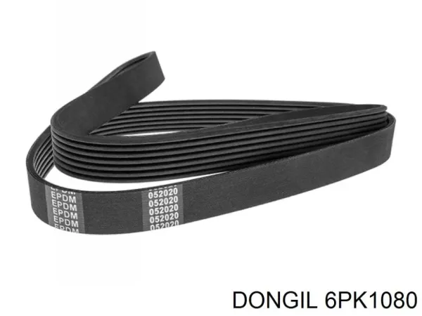 Ремінь генератора 6PK1080 Dongil