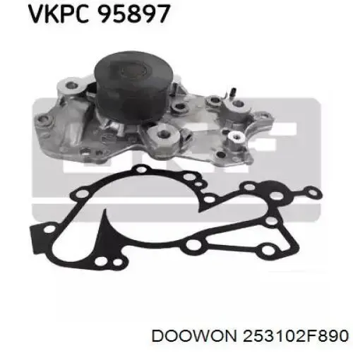 Радіатор 253102F890 Doowon