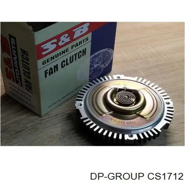 Вискомуфта вентилятора CS1712 DP Group