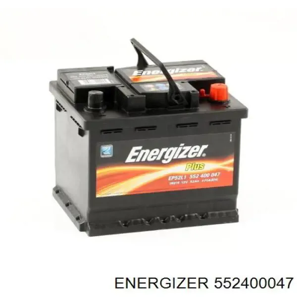 Акумуляторна батарея, АКБ 552400047 Energizer