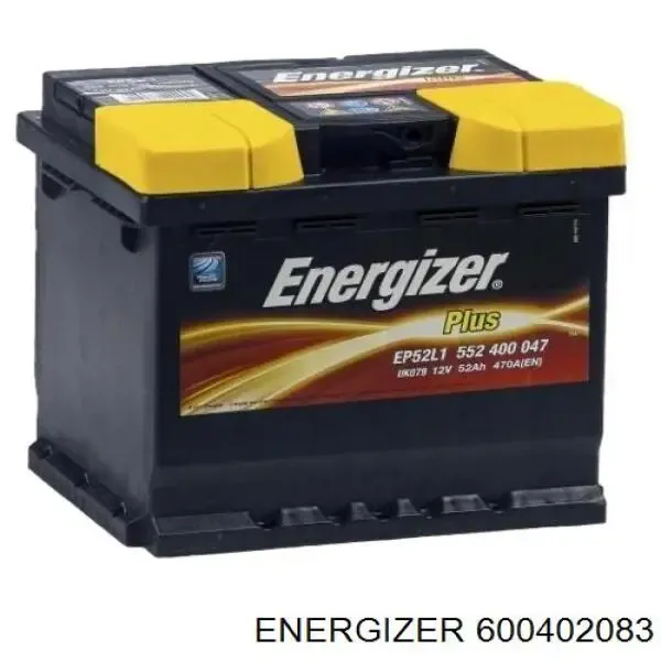 Акумуляторна батарея, АКБ 600402083 Energizer